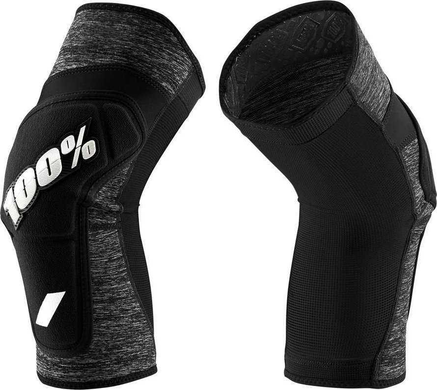 100% Ochraniacze na kolana RIDECAMP Knee Guard Heather Grey Black roz. M (NEW 2022)