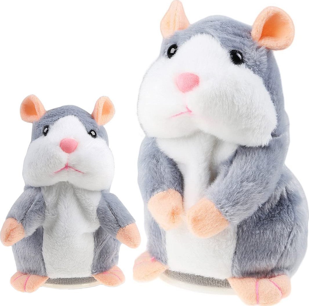 GADAJĄCY INTERAKTYWNY CHOMIK HA-1 BRĄZOWY