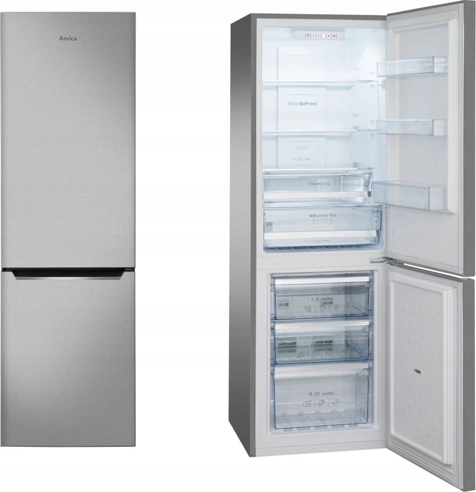 Lodówka Amica Chłodziarko-zamrażarka FK2695.2FTX(E)