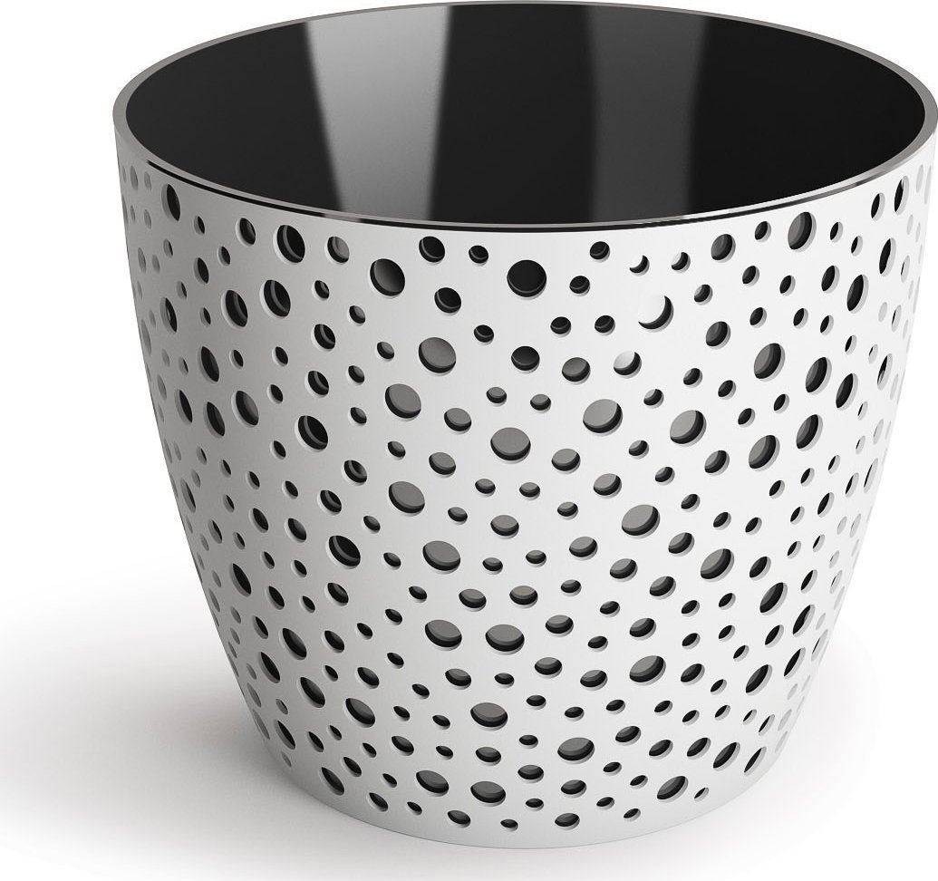 Doniczka okrągła VERO DV19 Kwietnik Donica + wkład wewnętrzny