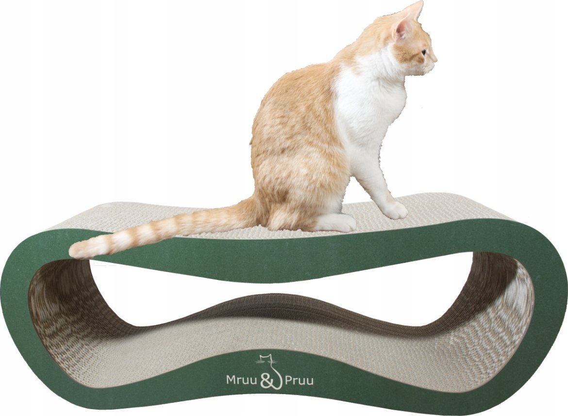 Drapak dla kota zielony mega LEON | 78x28x24 cm | MruuPruu