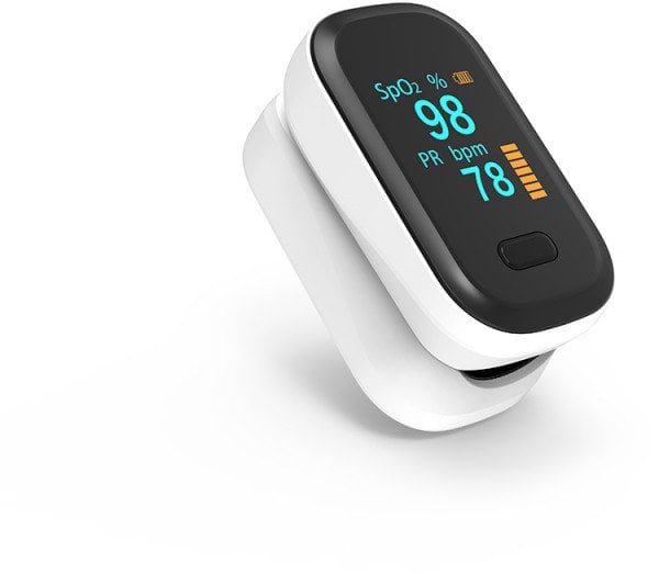 Orava Oxi-1 pulzní oxymetr, prstový, OLED displej, automatické vypnutí, 30 - 240 tepů / minutu