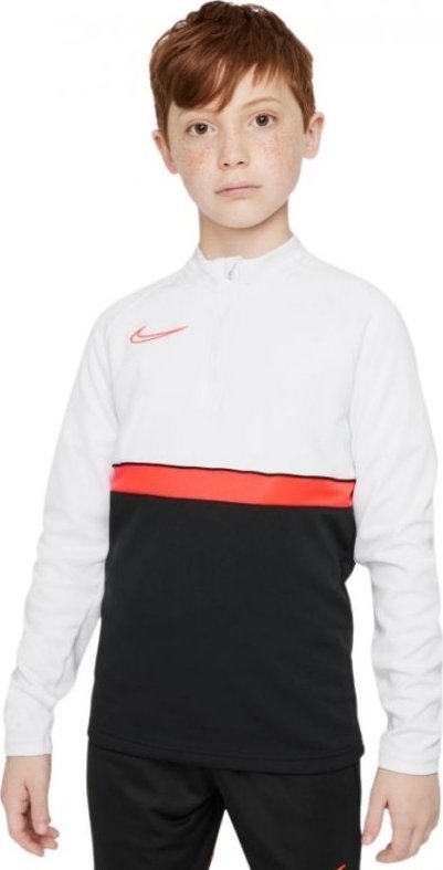Nike Bluza dla dzieci Nike DF Academy 21 Drill Top czarno-biało-czerwona CW6112 016 L