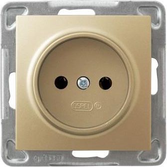 Ospel Gniazdo Impresja pojedyncze złoty metalik (GP-1Y/m/28)