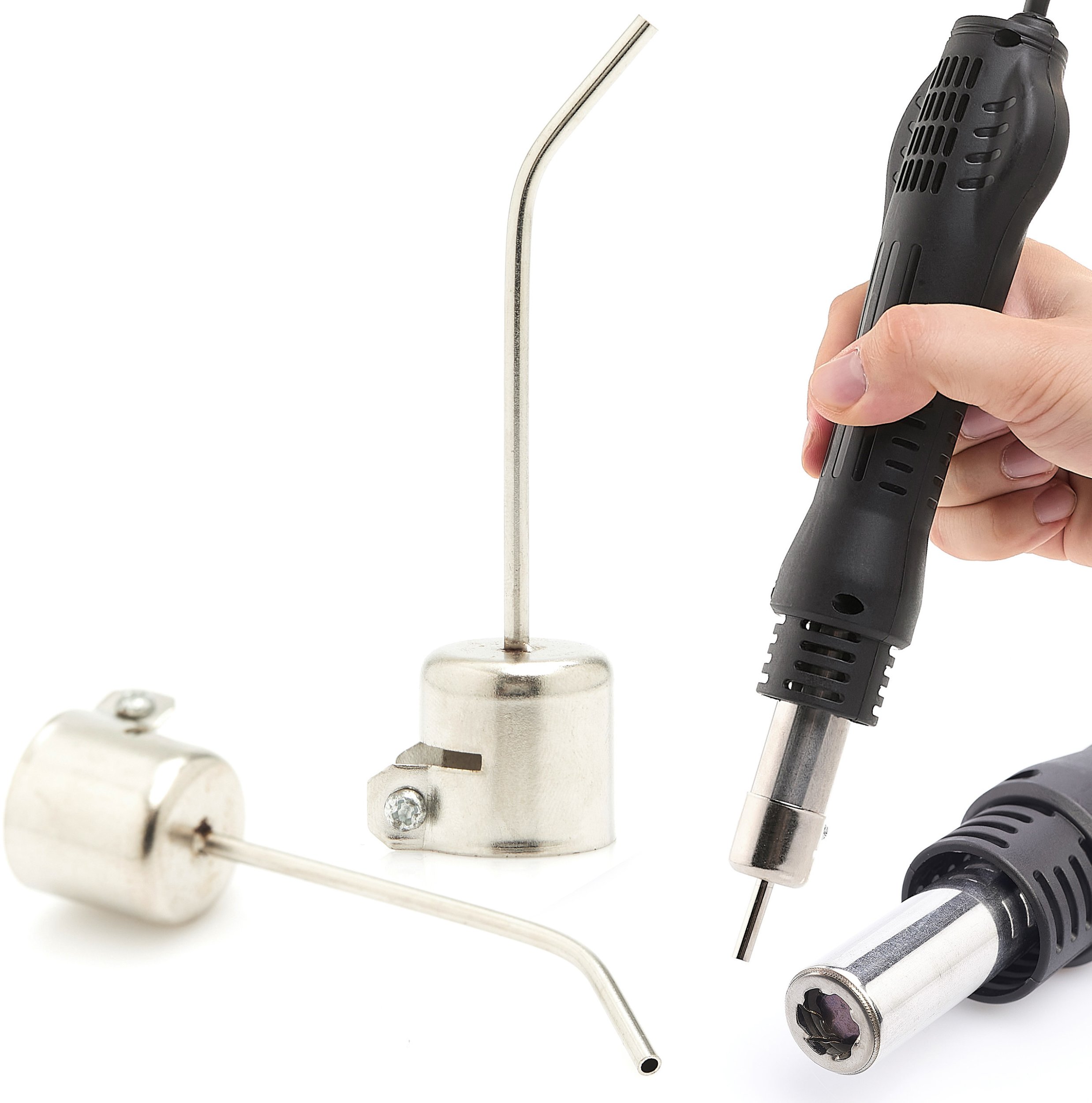 Dysza do Spawania Plastiku N3 Wygięta Długa Średnica 3mm Długość 70mm