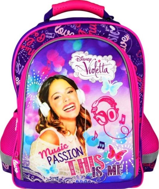 Patio Plecak Szkolny DIsney Violetta Oryginał Róż A4