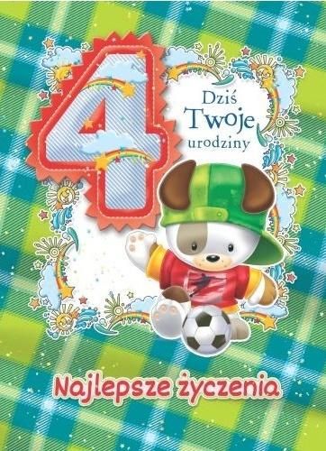 Trend Karnet B6 4 latka chłopiec fun