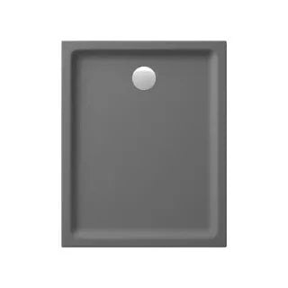 BRODZIK PROSTOKĄTNY TAKO 100X80X4 SZARY MAT