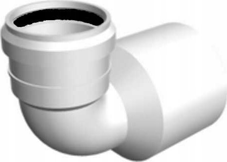 Alkotest 18161 KOLANO REDUKCYJNE DO WC 90-40/50 AKCES// S.KOL.WC.RED.40/50-AKCES