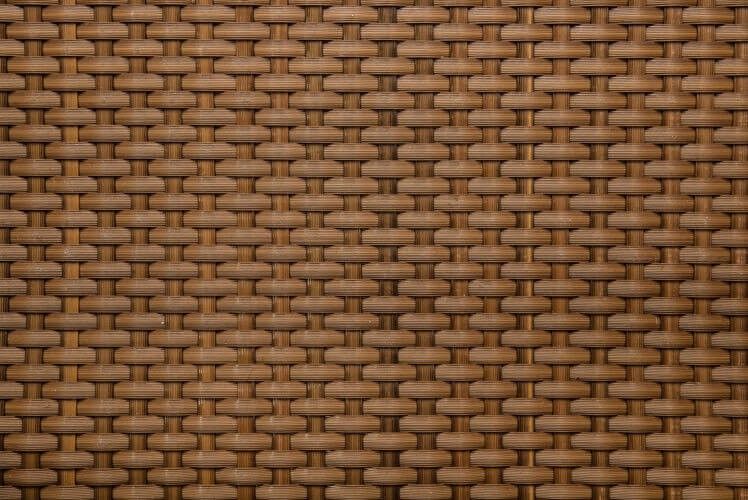 TechnoRattan Osłona Balkonowa z TECHNORATTANU na WYMIAR (0,05m2) - Miodowa bez oczek RD13