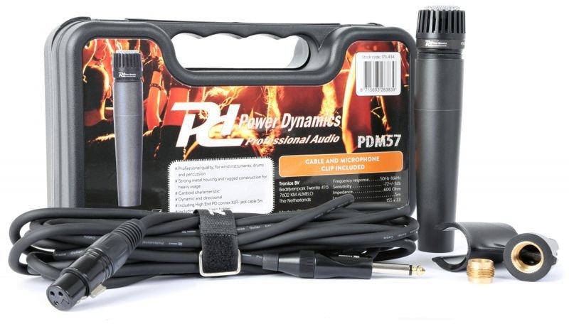 Mikrofon instrumentalny Power Dynamics PDM57 one size