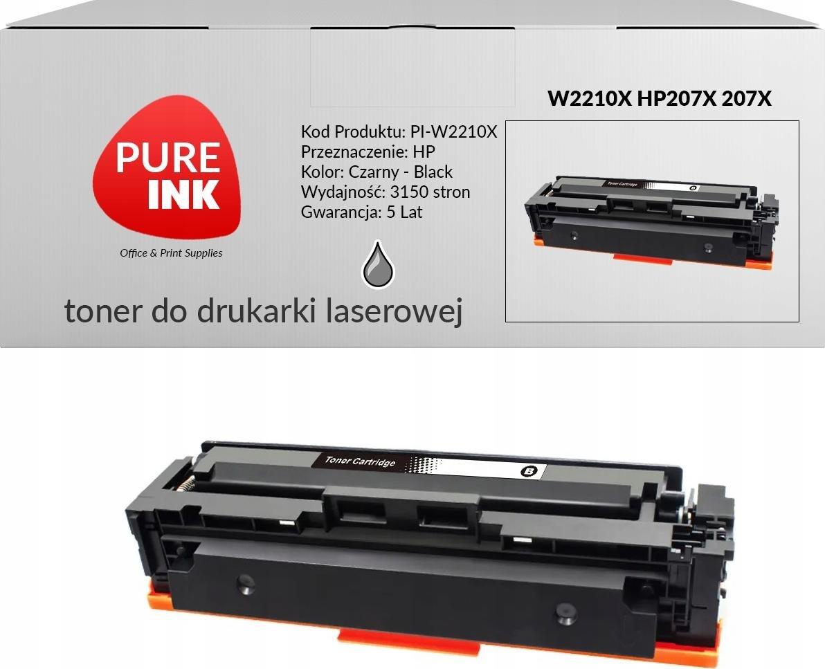 Toner Pureink Black Zamiennik 207X