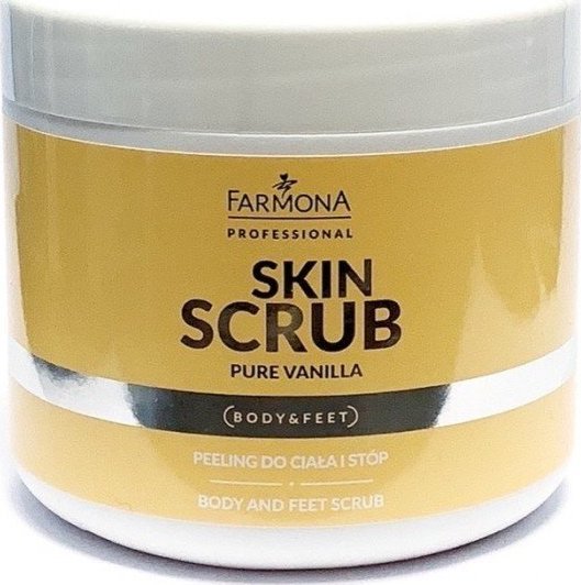 Pure Vanilla Peeling do ciała i stóp 500g