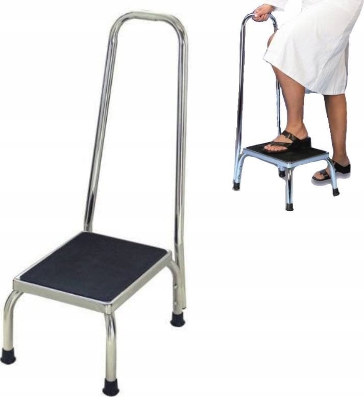 British Library, Historical Print Editions Step with handrail - bath step