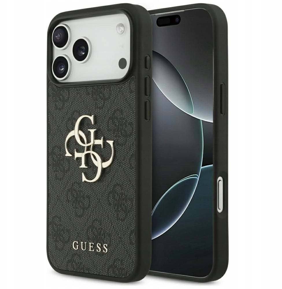 Etui Guess 4G Big Logo do Apple iPhone 17 Pro Max czarny