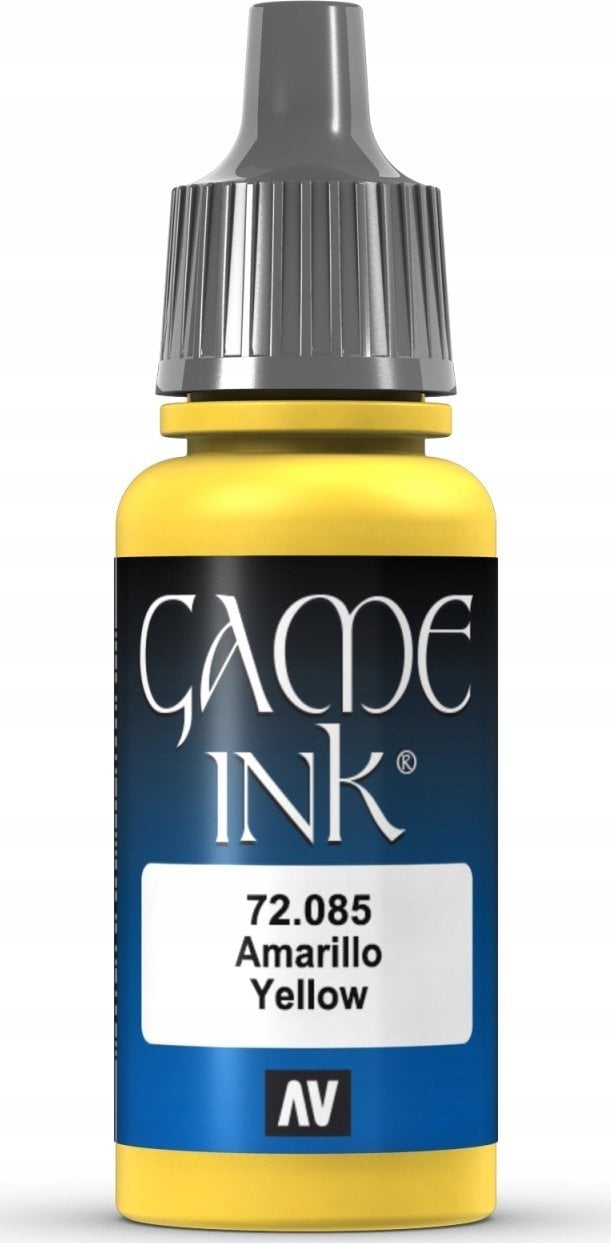 Vallejo Vallejo: 72.085 - Game Color - Ink - Yellow (18 ml)