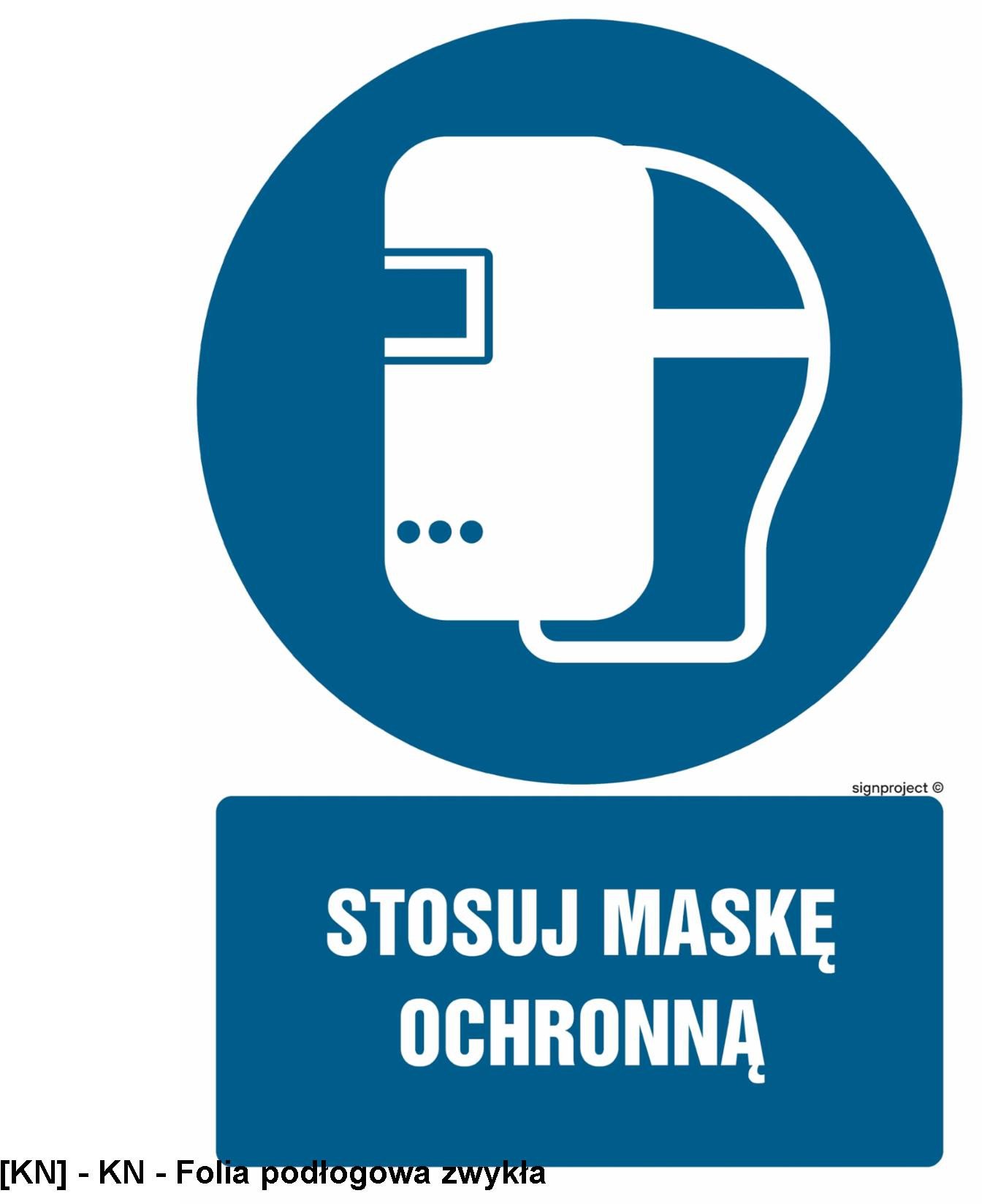 GL047 - Stosuj maskę ochronną 500x750