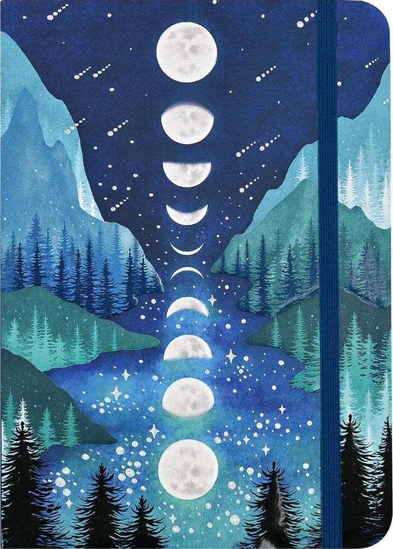 Notatnik mini Fazy Księżyca