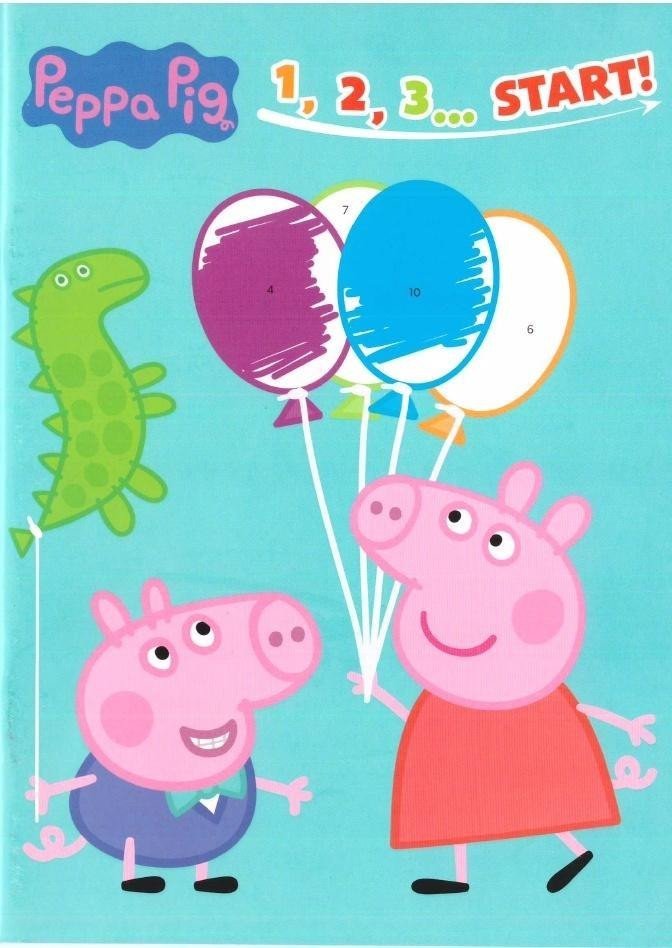 Świnka Peppa 1, 2, 3... start!