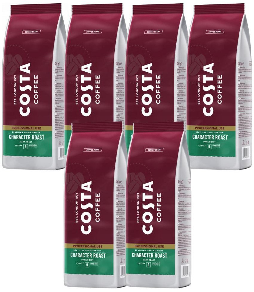 Kawa ziarnista Costa Brazilian Character Roast 6kg