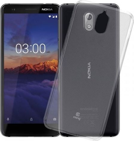 Crong Crong Crystal Slim Cover - Etui Nokia 3.1 (przezroczysty)
