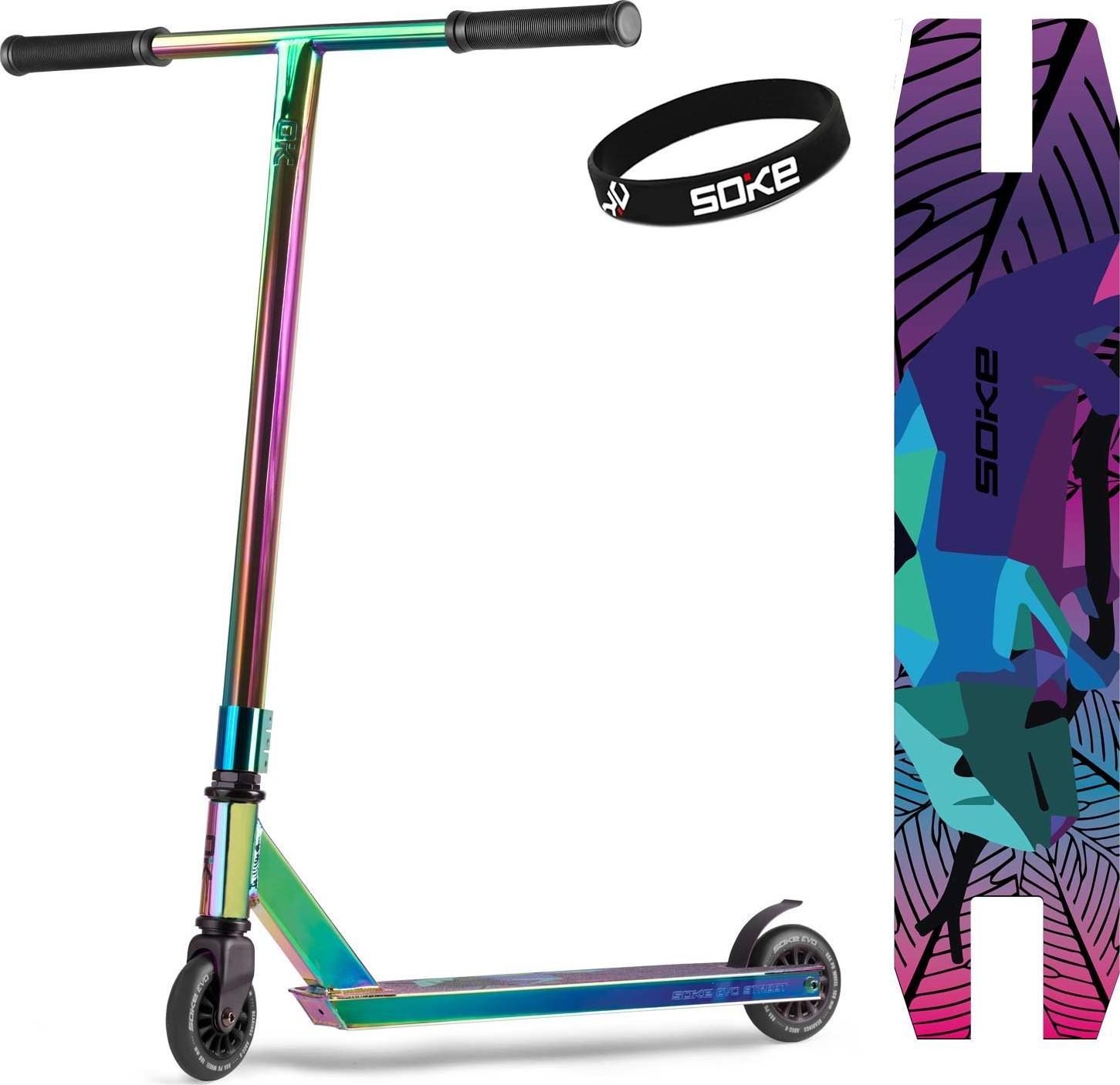 Hulajnoga Soke EVO Street Jasnotęczowy (1646)