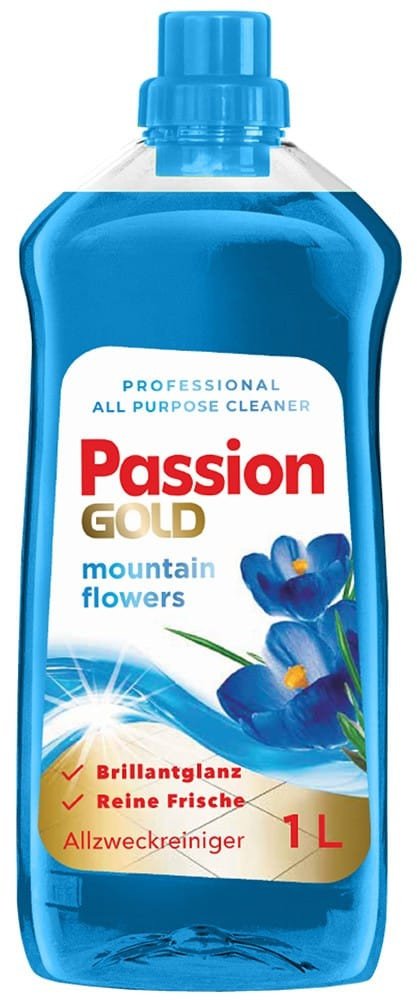 PASSION GOLD Uniwersalny płyn do mycia podłóg Górskie kwiaty 1 L