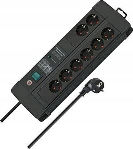 Listwa zasilająca Brennenstuhl Brennenstuhl Premium-Line DUO ÜSS 8fach schwarz