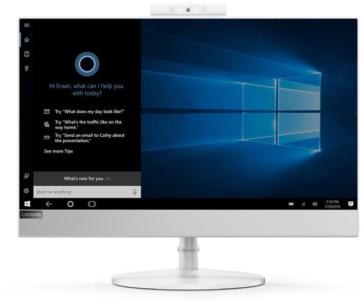 Lenovo V530-22ICB AIO Pentium Gold G5400T / 16 GB / 960 SSD / 21,5 FullHD, dotyk / Win 11 Pro