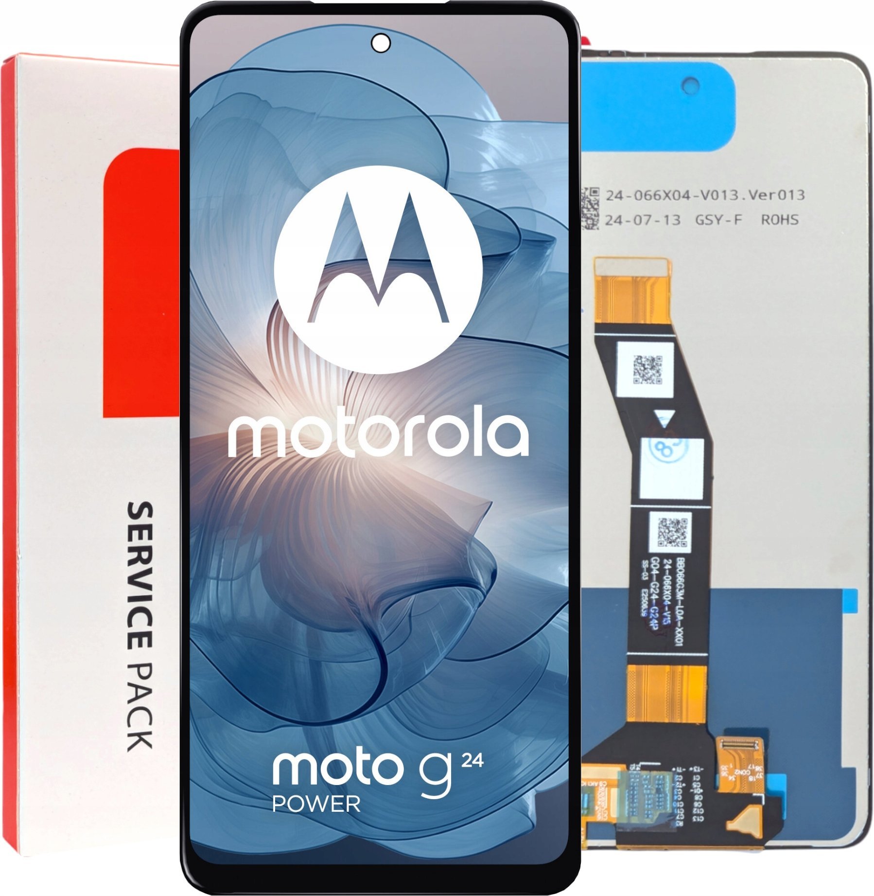 ORYGINAŁ WYŚWIETLACZ EKRAN LCD DO MOTOROLA MOTO G24 POWER