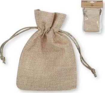 MFP paper Woreczki jutowe naturalne 7x10cm 6szt