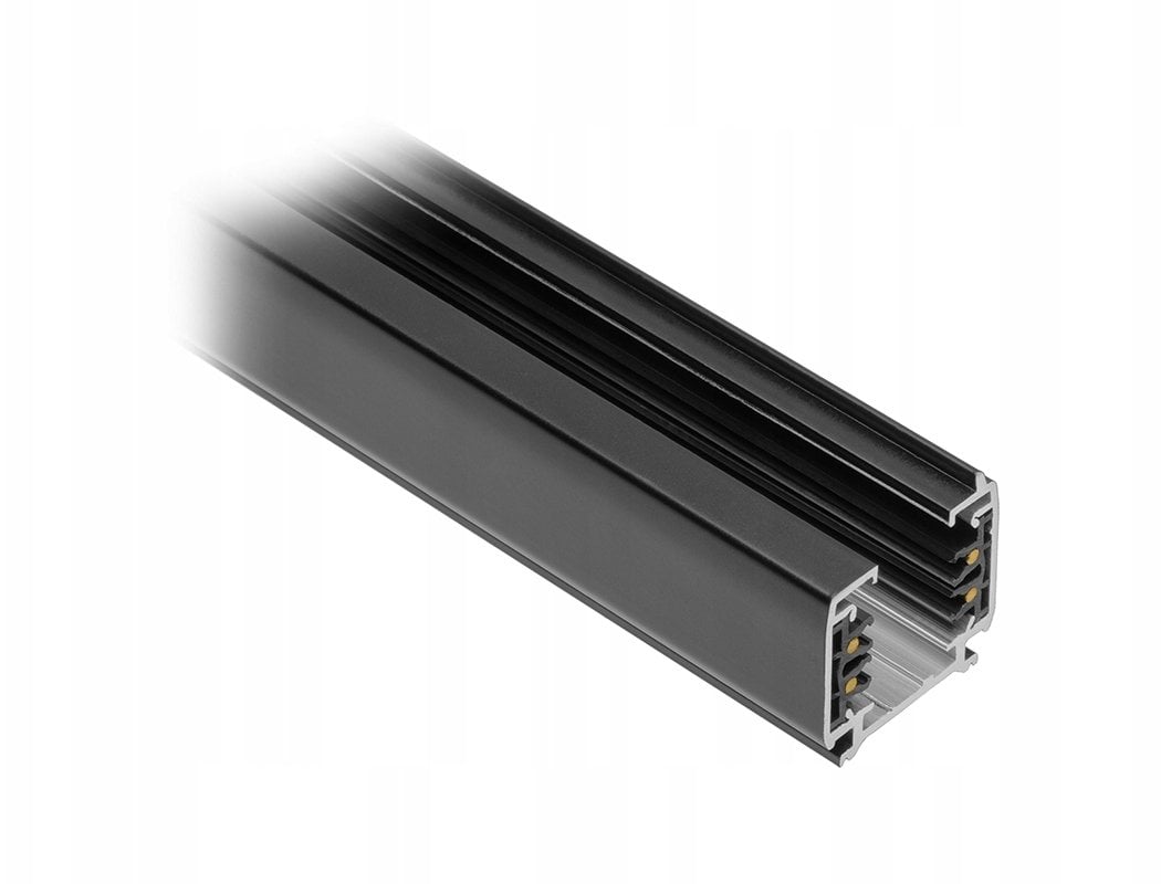 Szynoprzewód 3-fazowy X-RAIL 1m AC220-240V 16A czarny XTR-RA3FZ1C-10