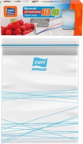 Ravi Woreczki strunowe na żywność torebki 2l 15 szt