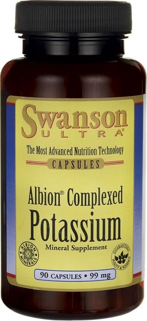 Swanson Swanson - Kompleks Potasu, 99mg, 90 kapsułek