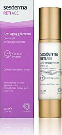 Sesderma Reti Age Sesderma Przeciwstarzeniowy krem-żel do skóry mieszanej 50ml