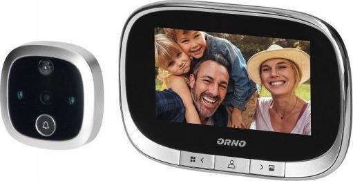 Orno ELEKTRONICZNY WIZIER DO DRZWI 4,3' Z FUNKCJĄ NAGRYWANIA