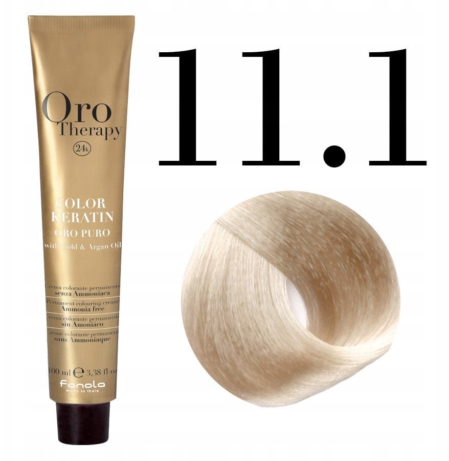Fanola Oro Therapy Color Keratin Oro Puro 11.1 100 ml