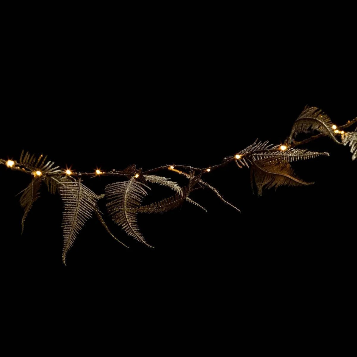 Lampki choinkowe Fééric Lights and Christmas Girlanda świetlna wewnętrzna z roślinnym motywem, 25 LED