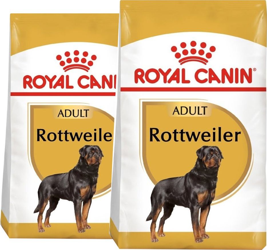 Royal Canin Rottweiler Adult 2x12 kg karma sucha dla psów dorosłych rasy rottweiler