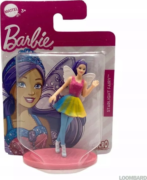 Mattel Barbie Mini Starlight Fairy Wróżka 7cm