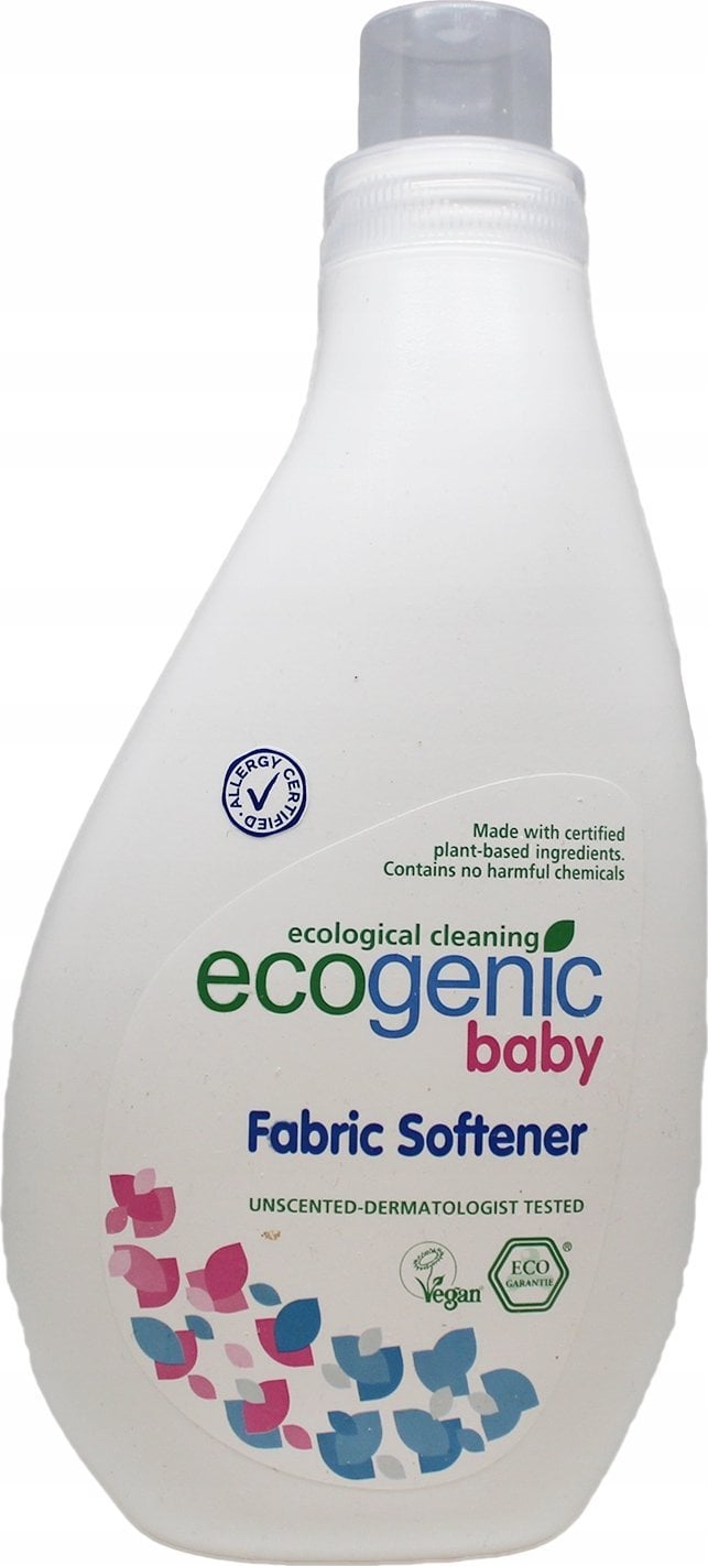 ECOGENIC Ecogenic, Płyn do zmiękczania ubranek dziecięcych, bezzapachowy, 1000ml