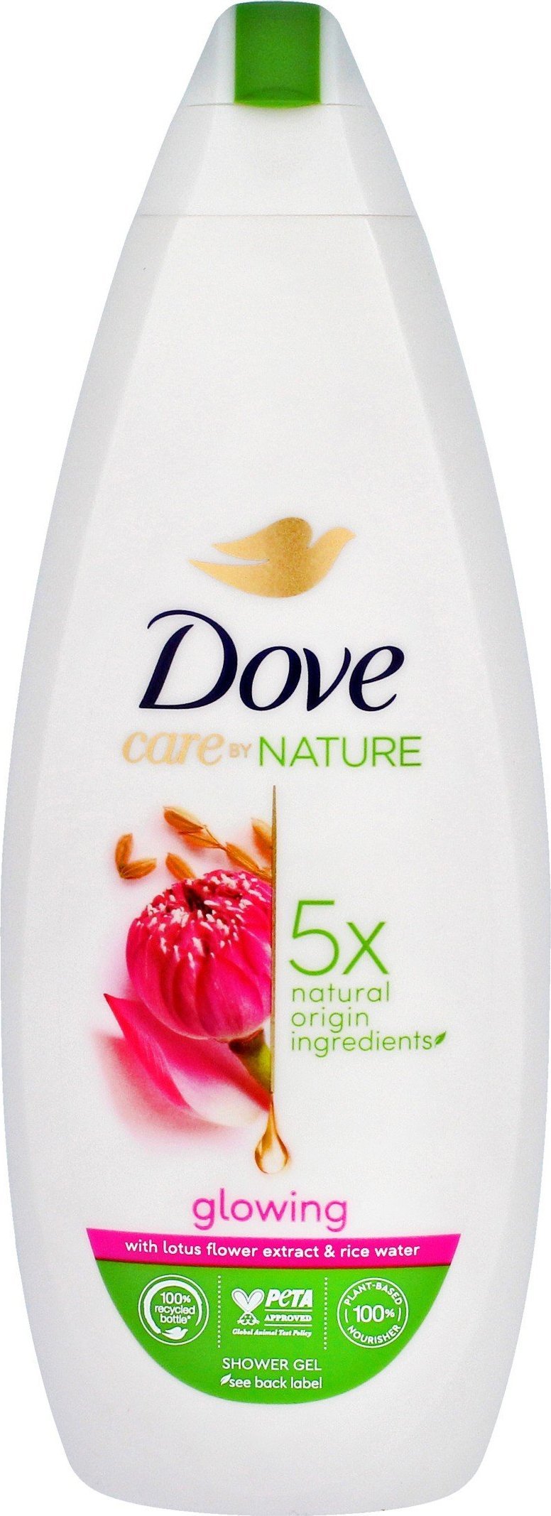 Unilever Dove Care By Nature Żel pod prysznic Glowing - Lotus Flower Extract & Rice Water 400ml