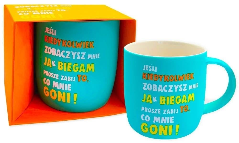 Kubek neonowy Jak biegam