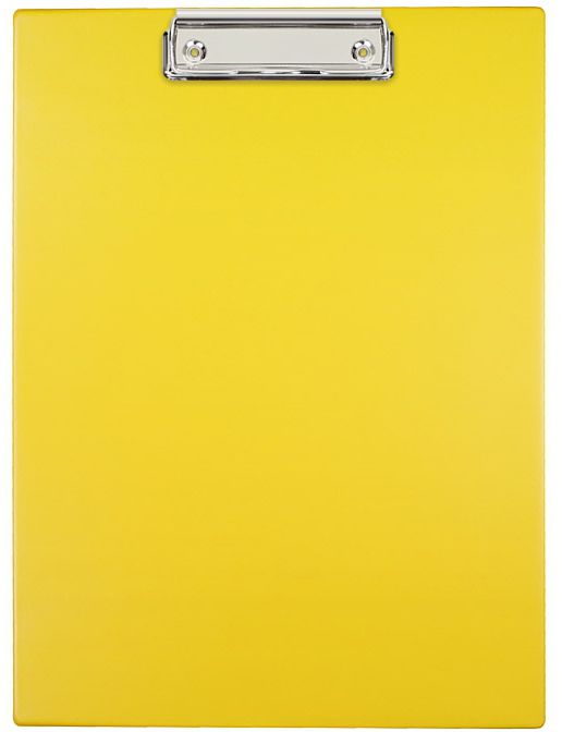 Biurfol Deska z klipem A4, podkładka, żółta (KH-01-08)