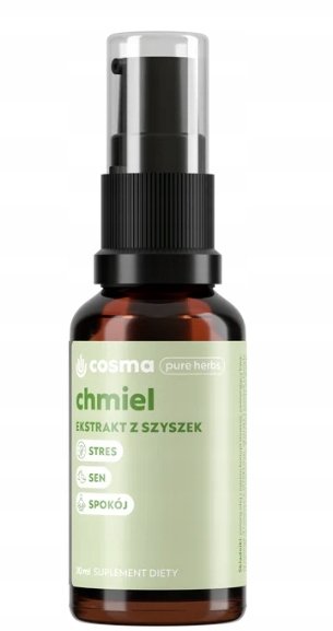 MYVITA COSMA_Pure Herbs Chmiel ekstrakt z szyszek chmielowych suplement diety 30ml