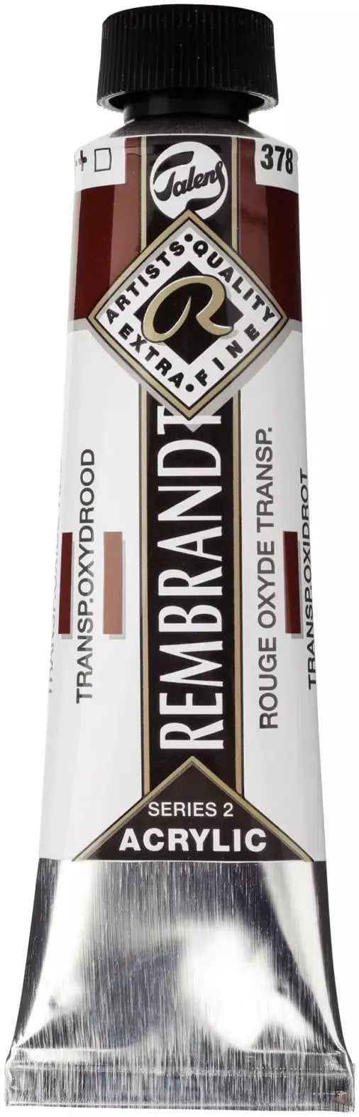 Rembrandt Acrylic Colour Tube Transparent Oxide Red 378