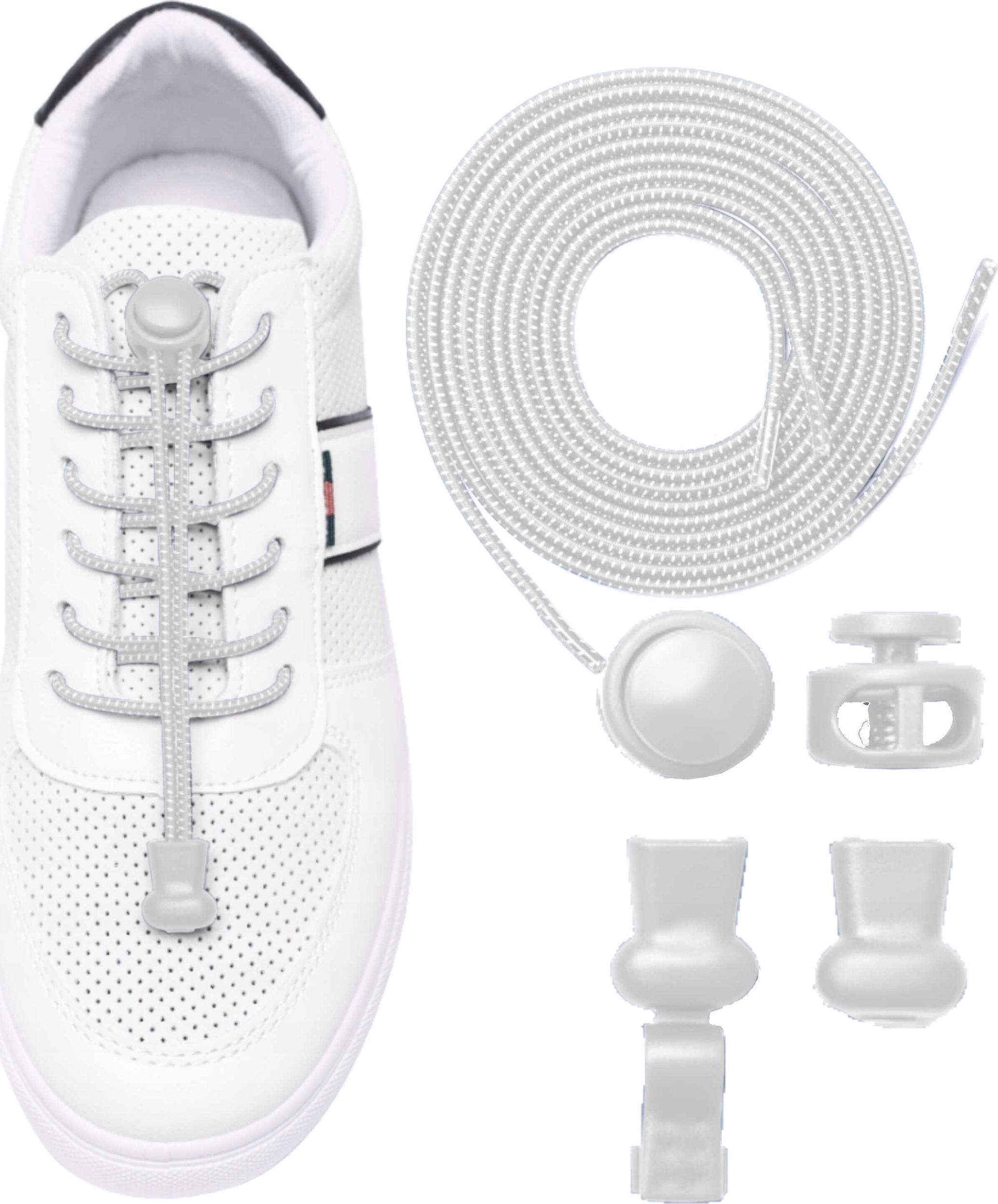 Fit4Med Sznurówki Sznurowadła Elastyczne Buty Dla Biegaczy