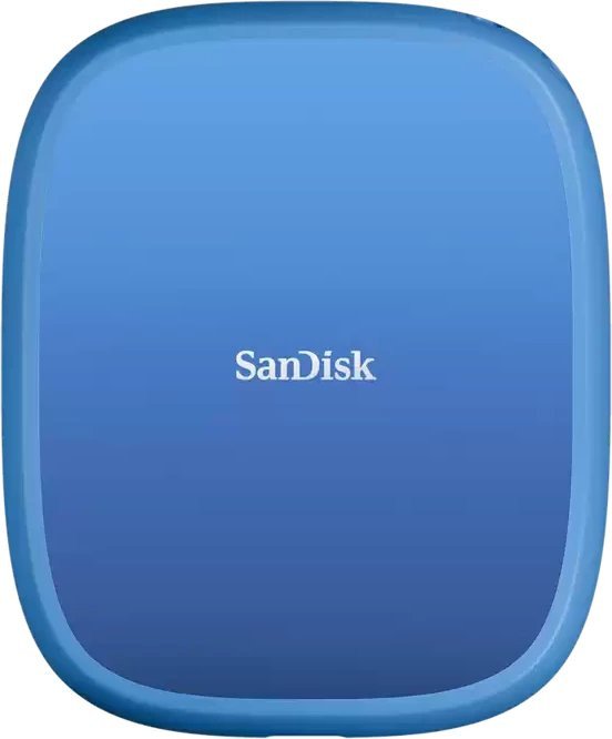 Dysk zewnętrzny SSD SanDisk Creator Phone 2TB Niebieski (SDSSDE62C-2T00-G25)