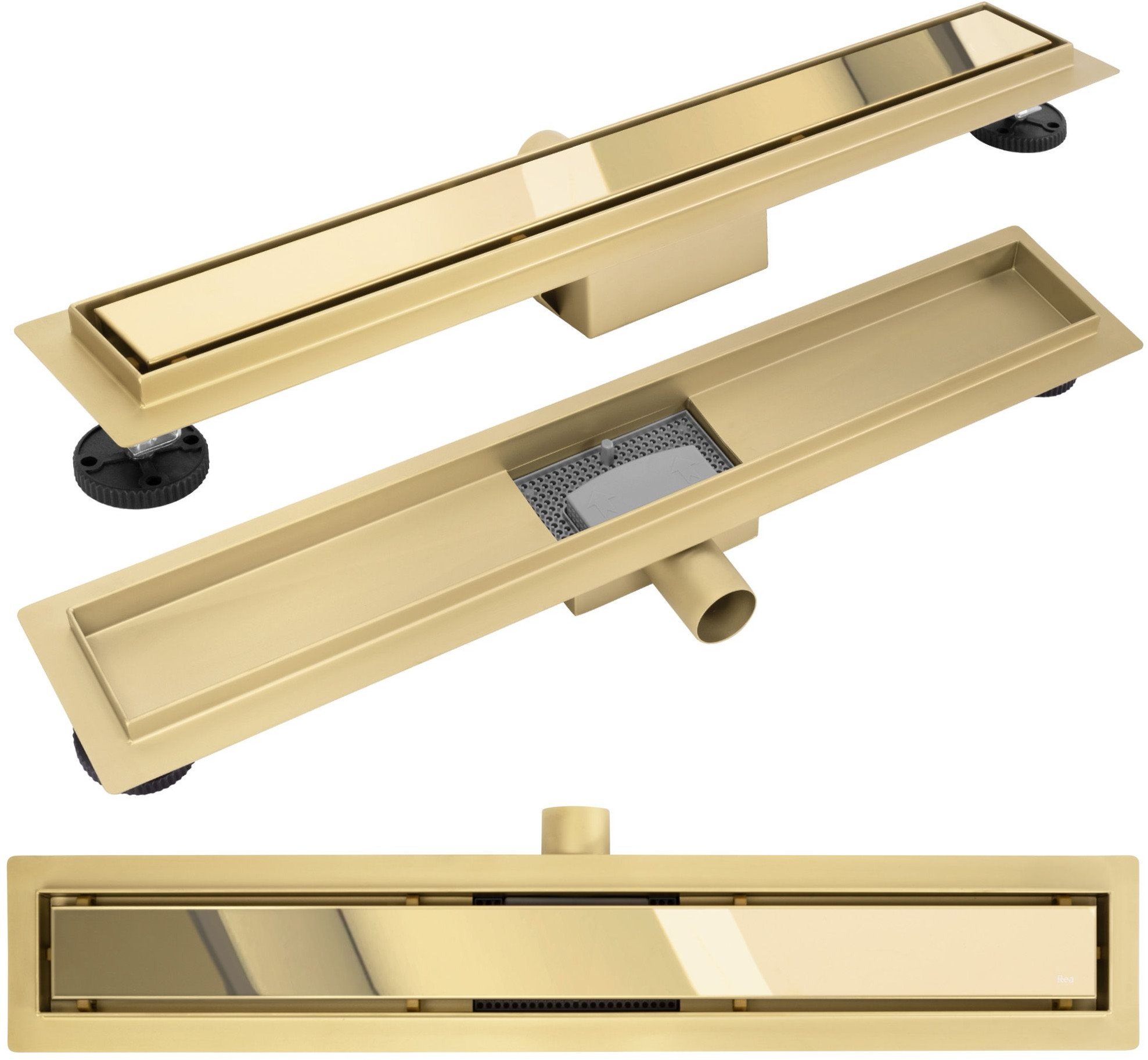 Odpływ Liniowy REA Neox Złoty 60