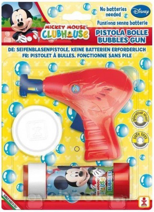 Dulcop Pistolet do robienia baniek mydlanych Mickey (235024)